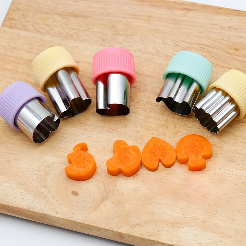 Stainless Steel Hand Press Manual  Fruit Vegetable Cutter Accesorios De Panaderia Cookie Pastry Baking Utensils For Kids