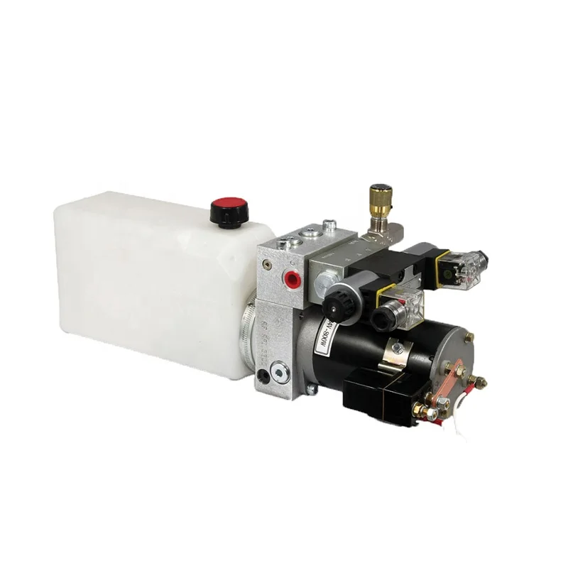 manufacturer double acting 12v /24v dc hydraulic power pack