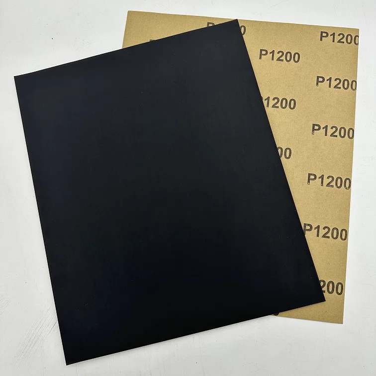 Wholesale Aluminum Oxide Silicon Carbide Abrasive Paper water Sandpaper Sheet For Car Body Polishing