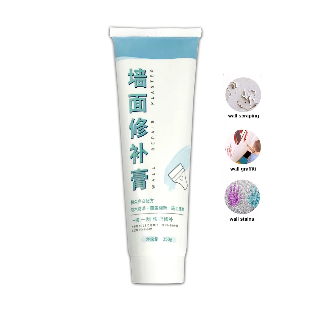 
Wall Repair Cream Repair Paste Set Quick & Easy Solution to Fill The Holes and Crack in Wall Surface 
