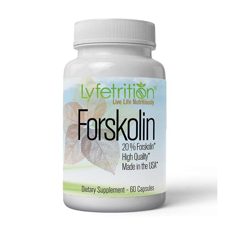 Ayurvedic Medicine Lyfetrition Forskolin Capsules for Weight Loss