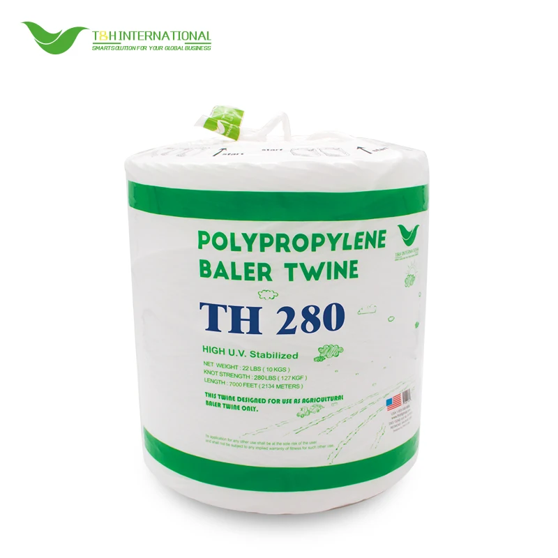 
PP Baler Twine for Agriculture Wholesale Polypropylene Ropes for Hay Packing String 