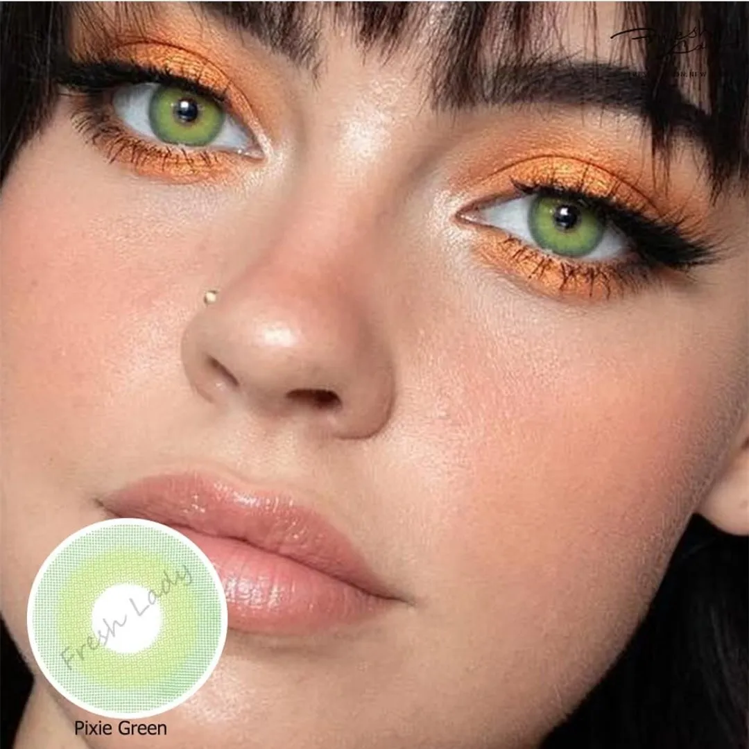 Rich girl customized box and colors contact lenses 2022 hot sale yearly wholesale colored contact lens