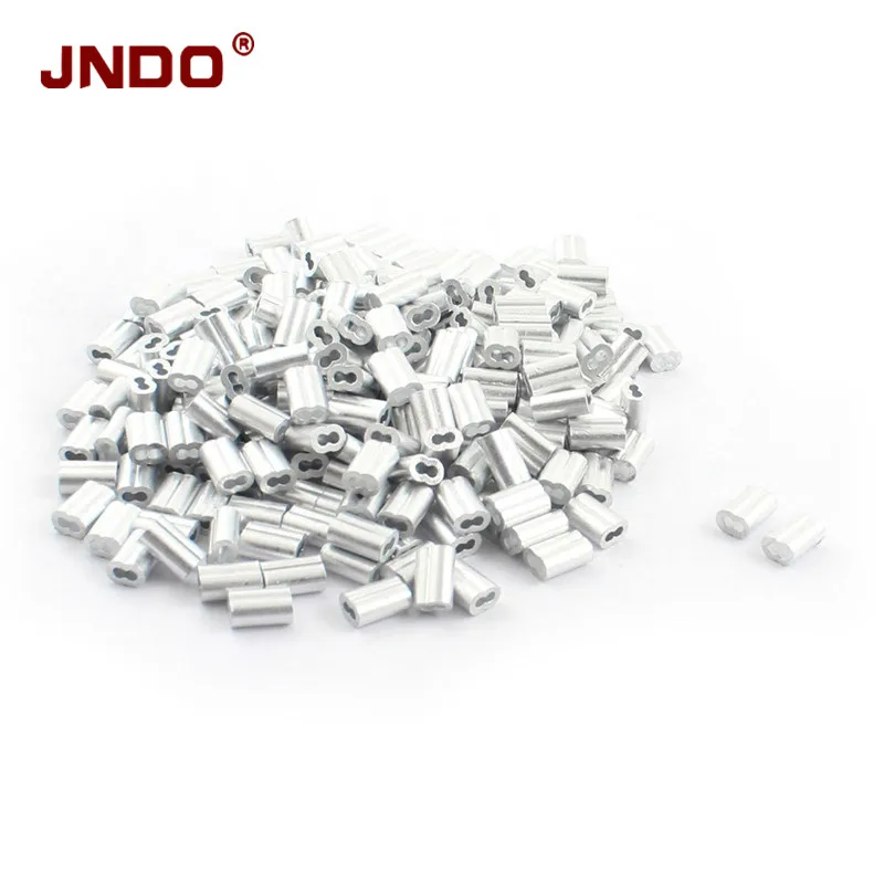 Hourglass Aluminium Oval Sleeves For Steel Wire Rope