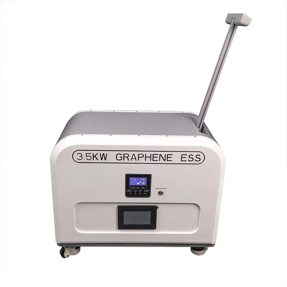 Инвертор Qing Xin Energy 5.5Kw Интегрированный аккумулятор для хранения солнечной энергии 51 2 В 100AH 5KWh подвижный Графеновый