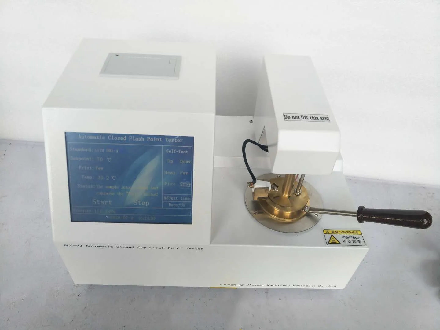 ASTM D93 тестер с закрытым стаканом для