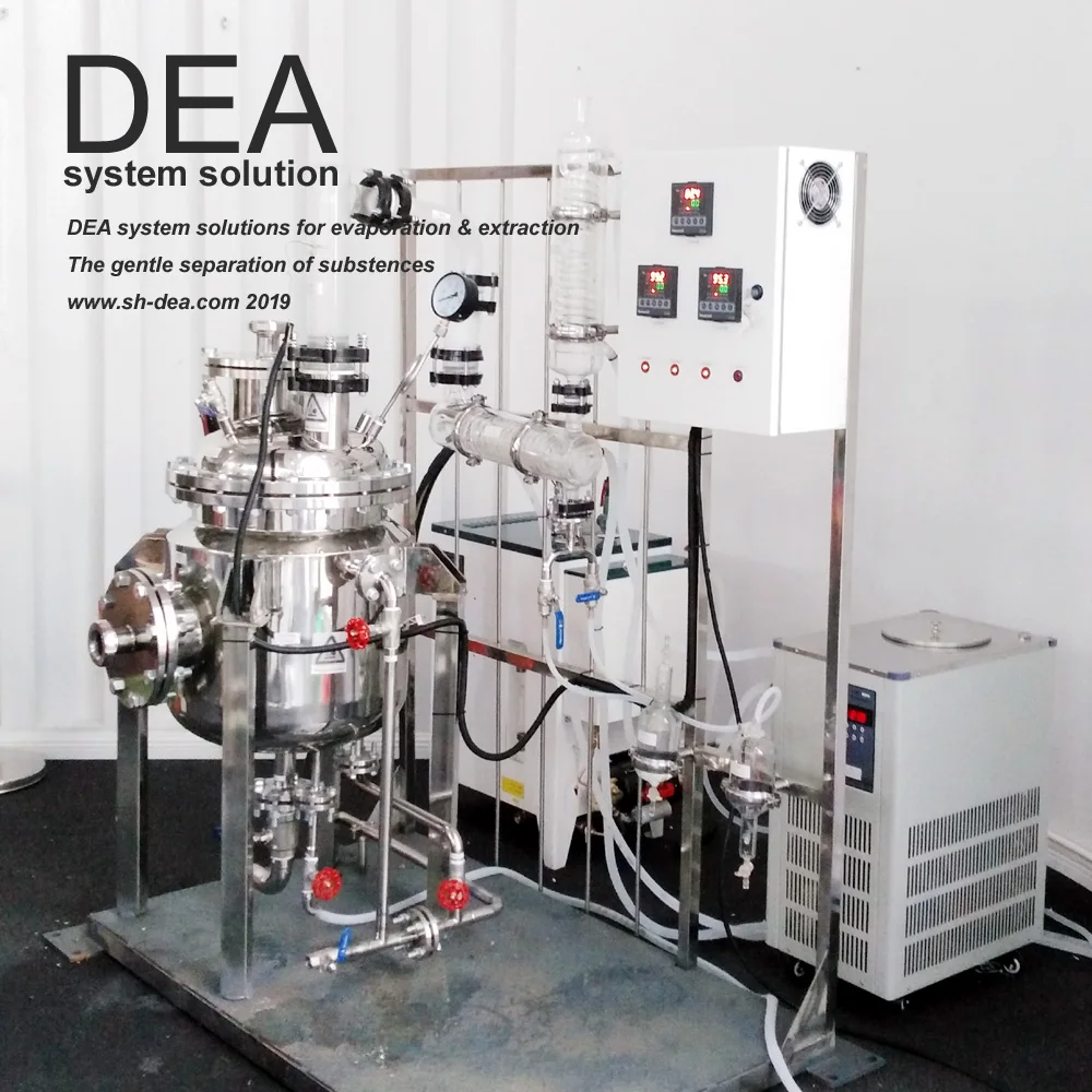 DEA-EX-50 ultrasonic machine with ultrasonic cavitation for industrial oil emulsification industrial herbal extraction equipment