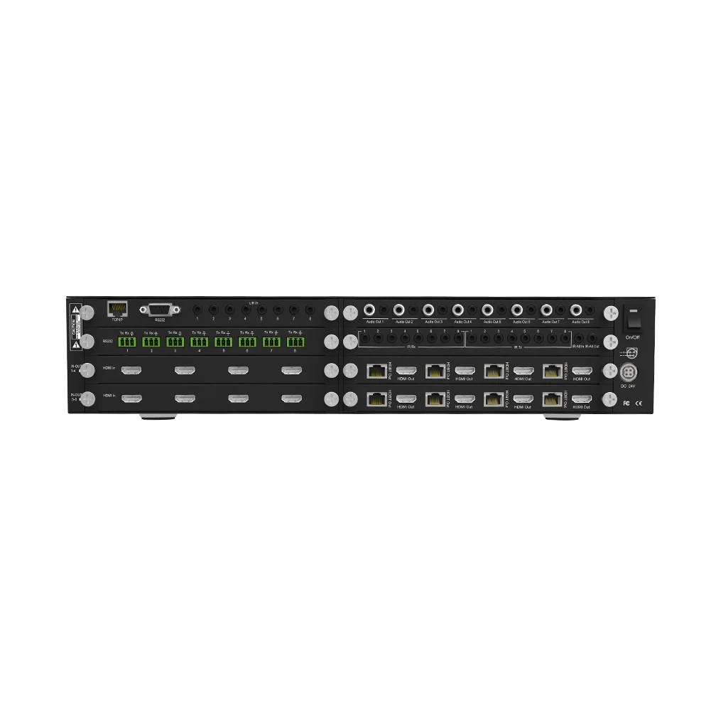70m/100m/150m hdbaset hdmi 20 matrix 8x8 Support 18Gbps, 4K@60hz YUV4:4:4, hdmi 4x4 matrix troubleshooting