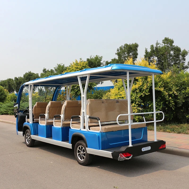 Electric Sightseeing Bus With Power Steering