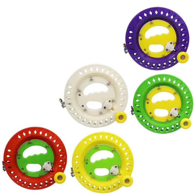 High Quality 20cm 22cm New Design ABS Plastic Fishing Line Wheel Hand Fishing Reel