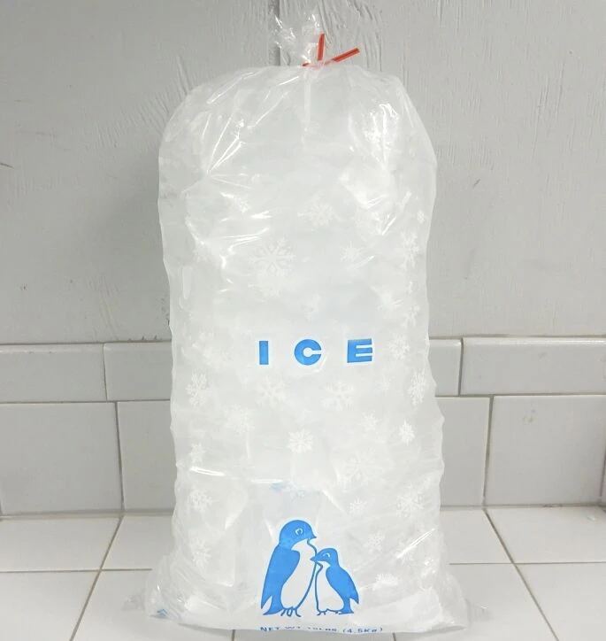 pack of 100 clear poly bags Flat Ice Bags 300x600mm 70 Micron 3 Sides Sealed Packaging Bags