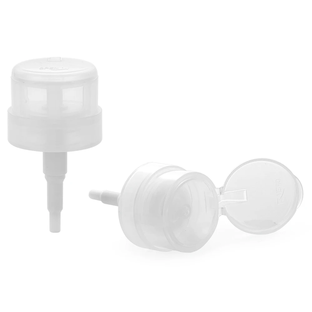 China Manufacturer 28/410 28MM Liquid Dispenser Pump Push Down Nail Polish Remover Pump