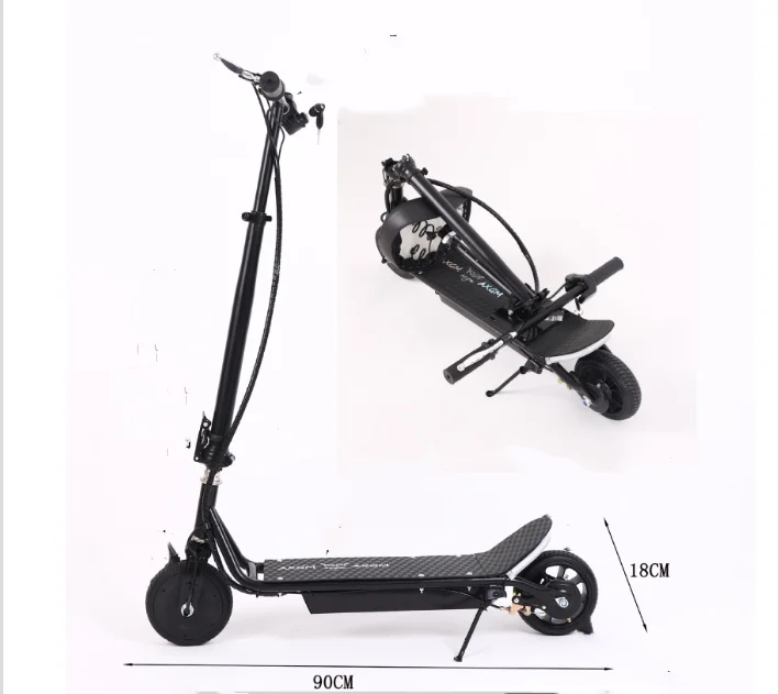 Wholesale manufacturer new style adult scooter household portable foldable two-wheeled driving electric scooter