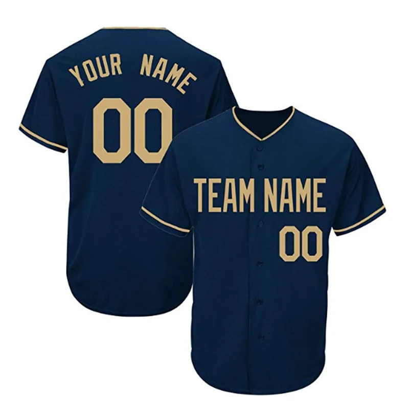 top sale custom logo 100% polyester mesh blank baseball jersey for men
