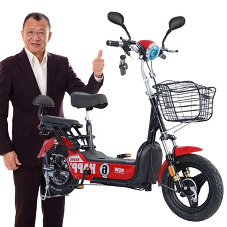 front and rear shock absorber 48V350W ebike electric bicycle different colors