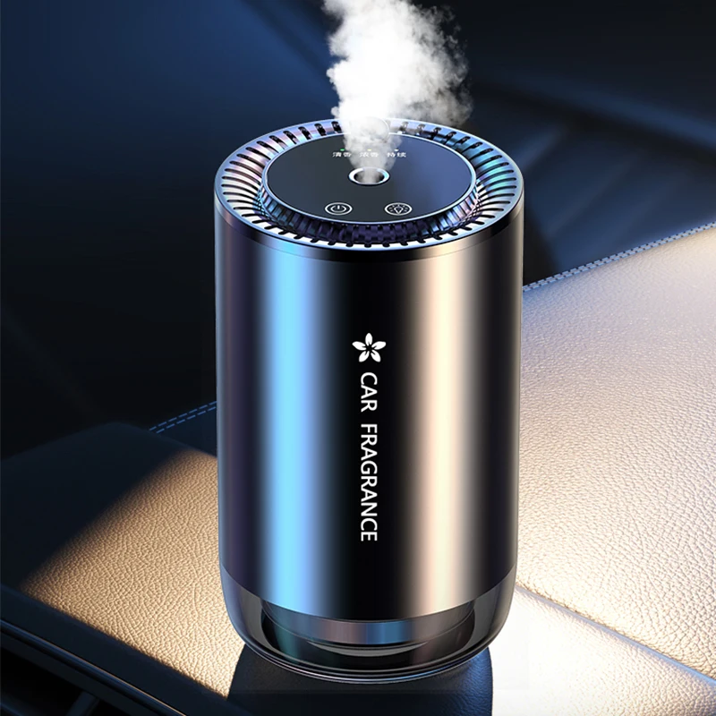 Hot Sale Customized Aromatherapy Type-c Car Air Freshener Electric Waterless Car Essential Oil Aroma Scent Diffuser Machine