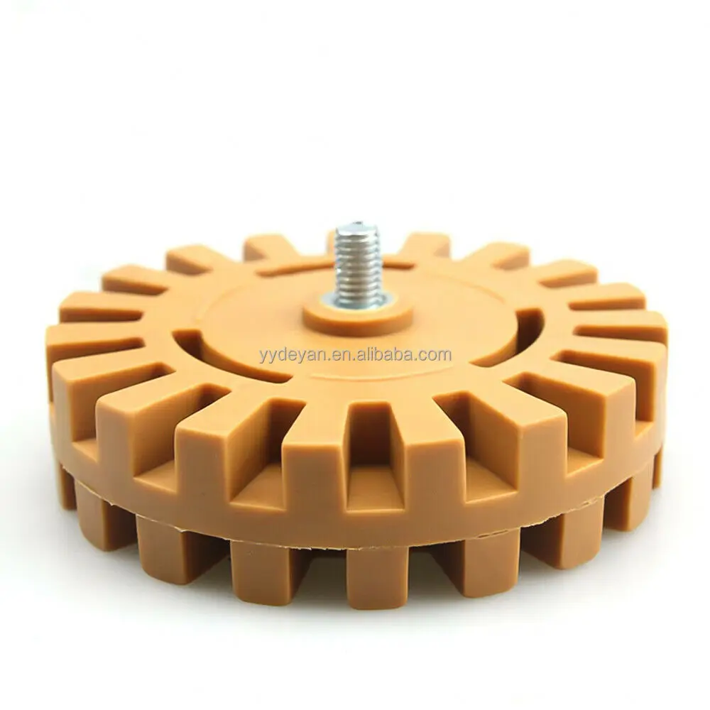 Car Stickers Decals Remove 4 Inch 100MM Universal Rubber Eraser Wheel Disc for Auto Repair Paint Tool