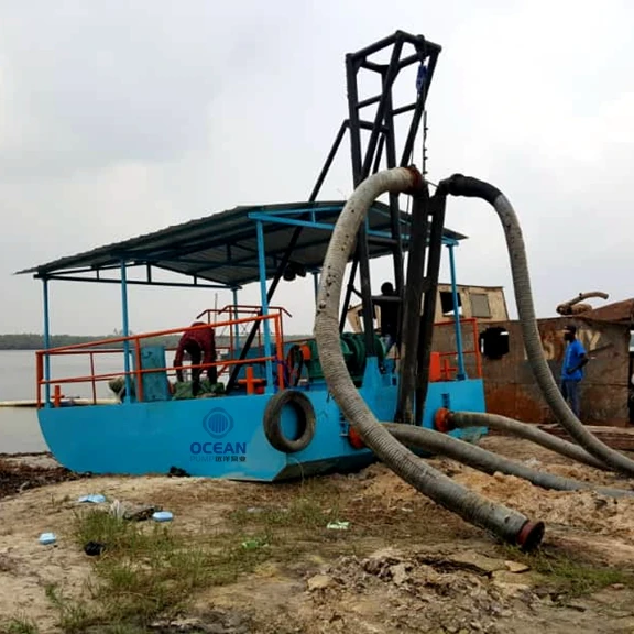 Compact Structure Sand Dredger Machine Dredging Sand Dredger Sand Dredgers with Big Flow