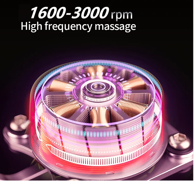 Hot Sale 5 Levels Speed vibration percussion deep tissue phoenix muscle massage