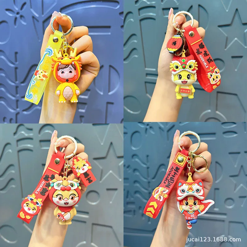 Креативная сумка, новый год, дракон, талисман, кулон, брелок, кукла, оптовая продажа