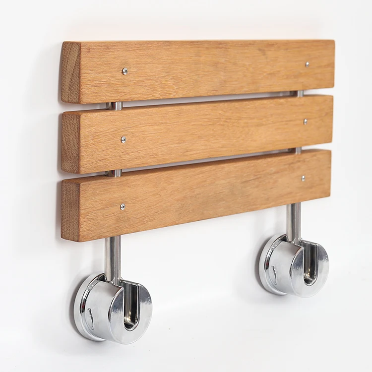 Stainless Steel Wall Mounted Foldable Shower Bench Shower Chair Wall Mount Folding Chair Shower Seat