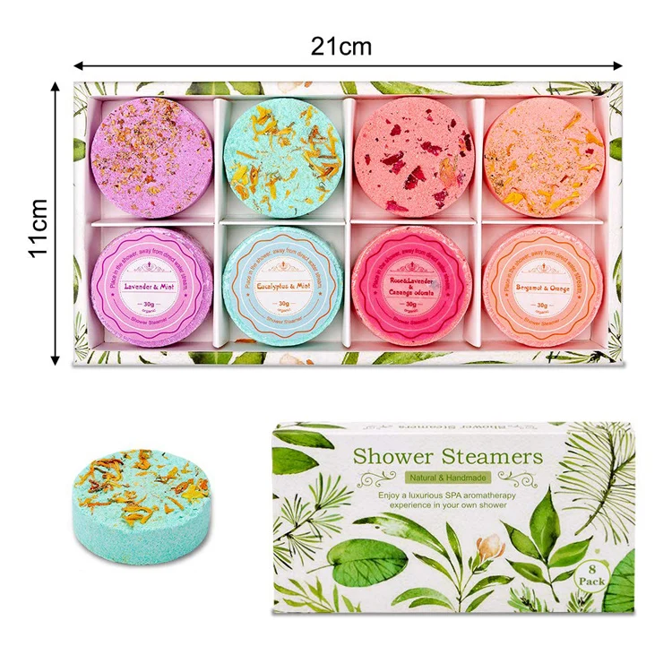 OEM hotel bulk buy bath bombs custom making shower steam foot bath bomb