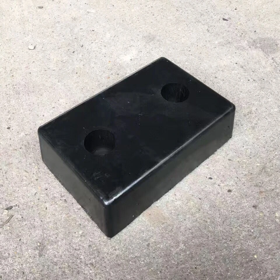 big rubber dock bumper size 500*250*100mm for dock leveler warehouse loading bay custom made size