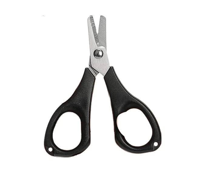 Stainless steel titanium coated fishing scissors fishing line scissors serrated small scissors fishing supplies wholesale
