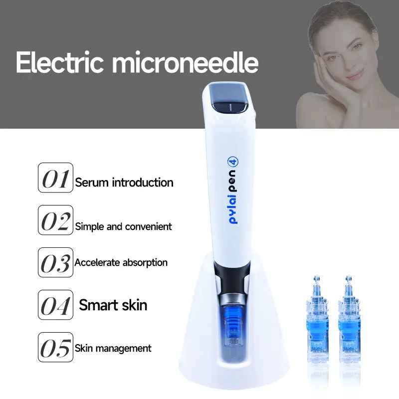 2024 Nanometer Electric Microneedle Pen Wrinkle Removal Skin Lifting Skin Tightening Device