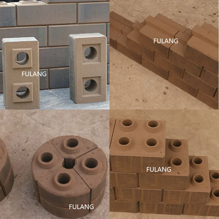 maquina para cortar ladrillos China fully automatic interlocking clay soil mud block fabrica de blocos de concreto brick machine