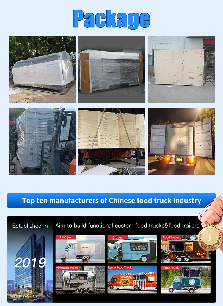  Custom Mobile Concession Coffee Taco Pizza Airstream Food Trailer Airstream Food Truck Trailers for Sale