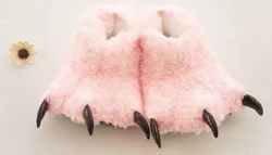 Animal Paw Slippers for Adults and Kids Bear Paw