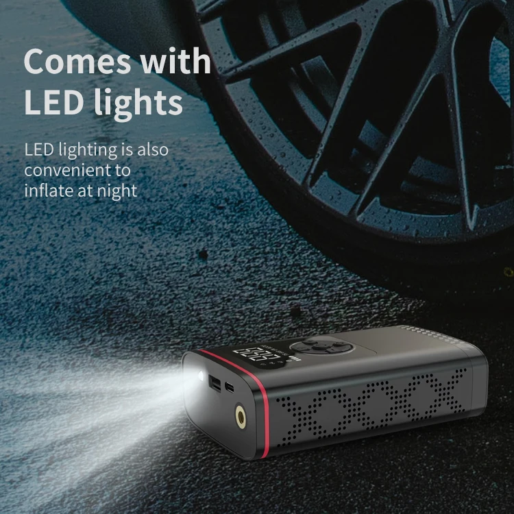 cordless tire  pump  motorcycles Digital Automatic Tire pump  Portable Mini Cordless Air Pump Car Air Compressor for Car