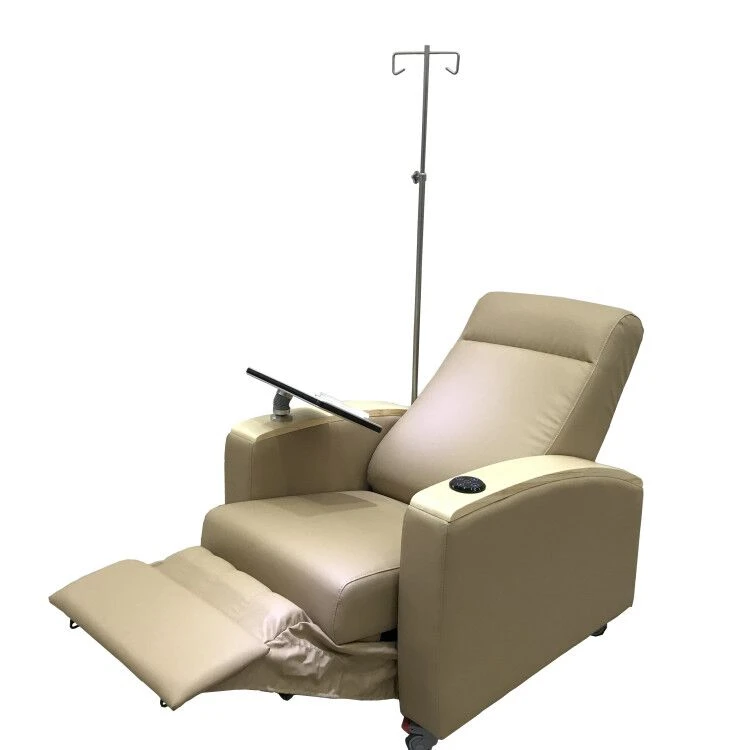 ISO 9001 Высокое качество конкурентная цена ручной гемодиализный лечебный стул с письменной доской для больницы