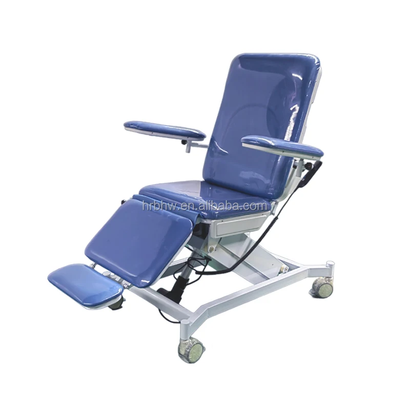 2023 New Idea Folding Three Motor Blood Donation Sample Collection Chair Blood Dialysis Chair