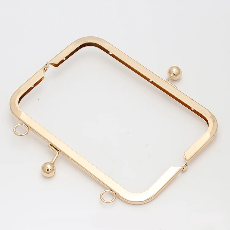 High quality Metal Purse frames kiss clasp Metal frame clasps for coin purses kiss lock purse frame