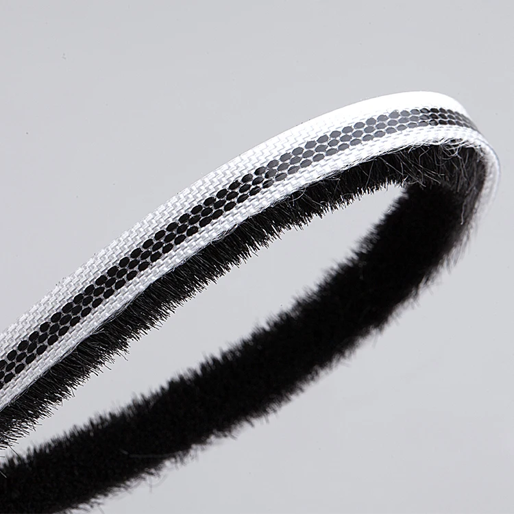 Felt Seal Strip Wind-Proof Flexible Window PP Weather Bar