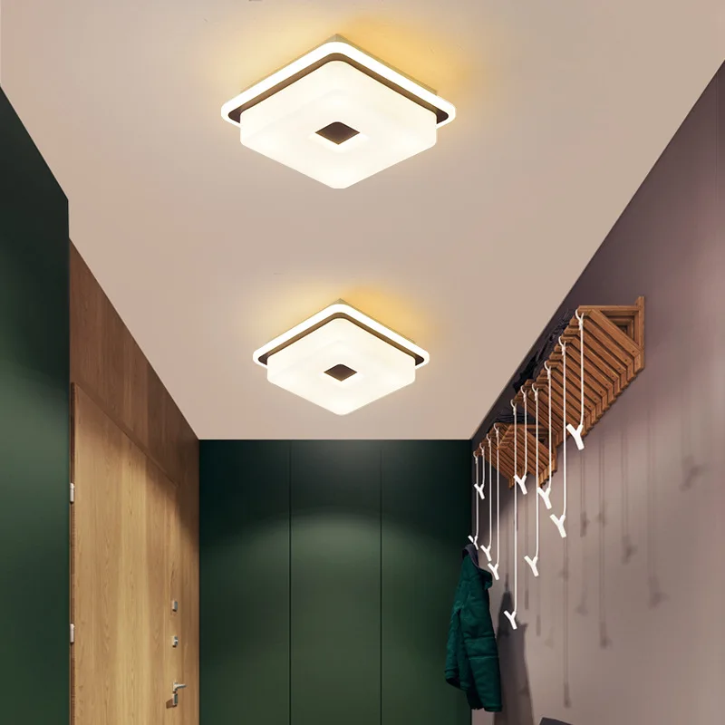 Zhongshan Factory Supplier Simple Acrylic Led Ceiling Light Creative for Interior Lighting