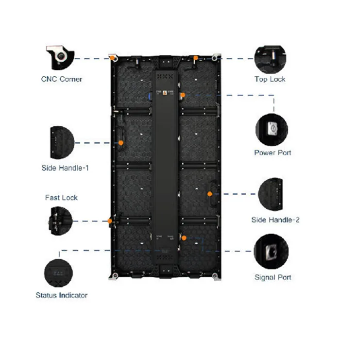led display curtain Leeman P4.81 SMD low cost high quality china hd p5 led display screen