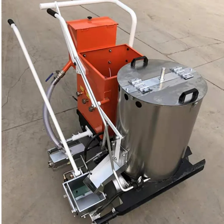 Hot melt road marking machine Road mark line paint machine car Road marking vehicle hot melt scribing machine for sale