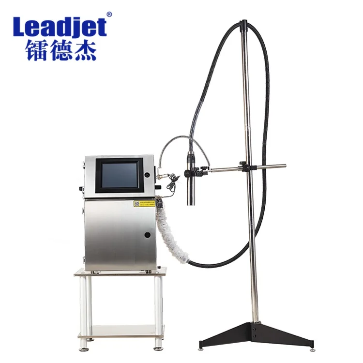 Leadjet Industrial Inkjet Printing Coding Machine/continues inkjet marking machine Printer for bottle,egg packing line