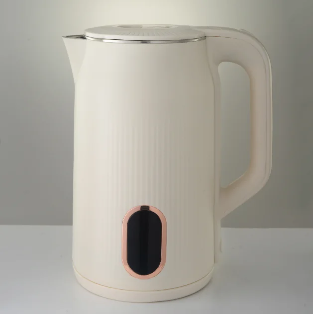 Wholesale new 2.8L cordless double-layer anti-scalding stainless steel kettle easy to dump spout anti-dry burning electric kettl