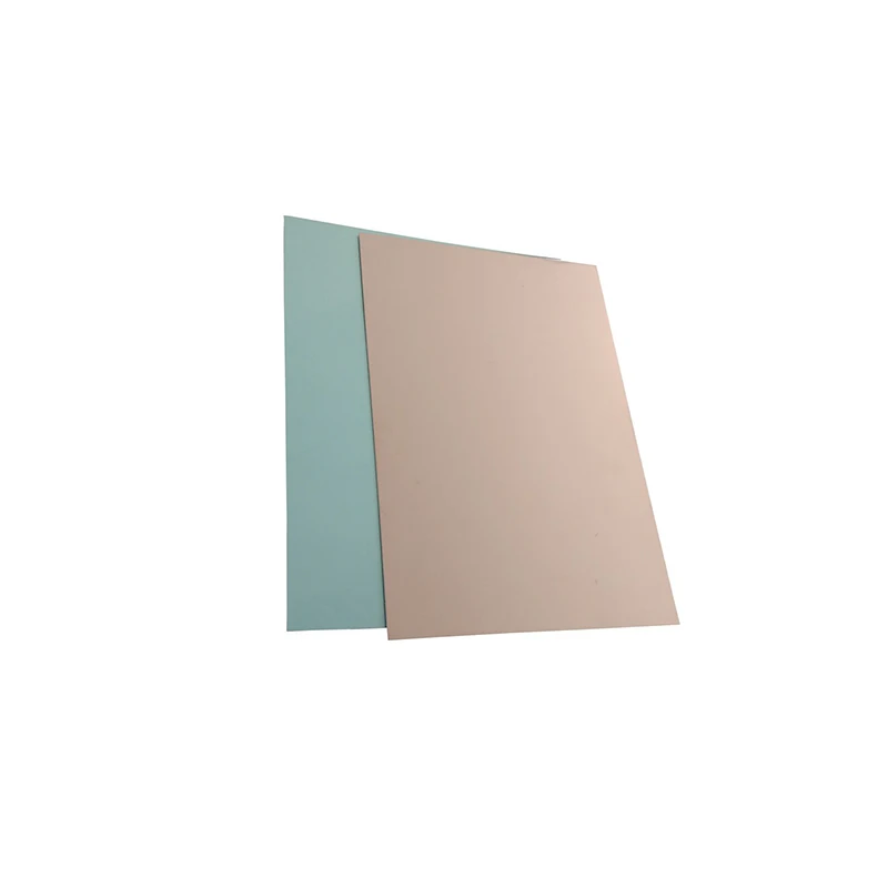 high thermal conductivity blue film aluminum base copper clad laminated sheet aluminum ccl