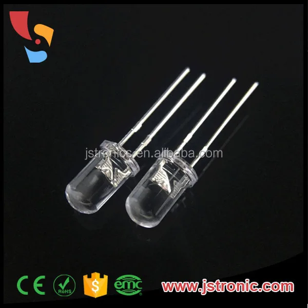 Juhong led diode 1.8v-2.2v 5mm 620nm/630nm/640nm/660nm red dip led free sample