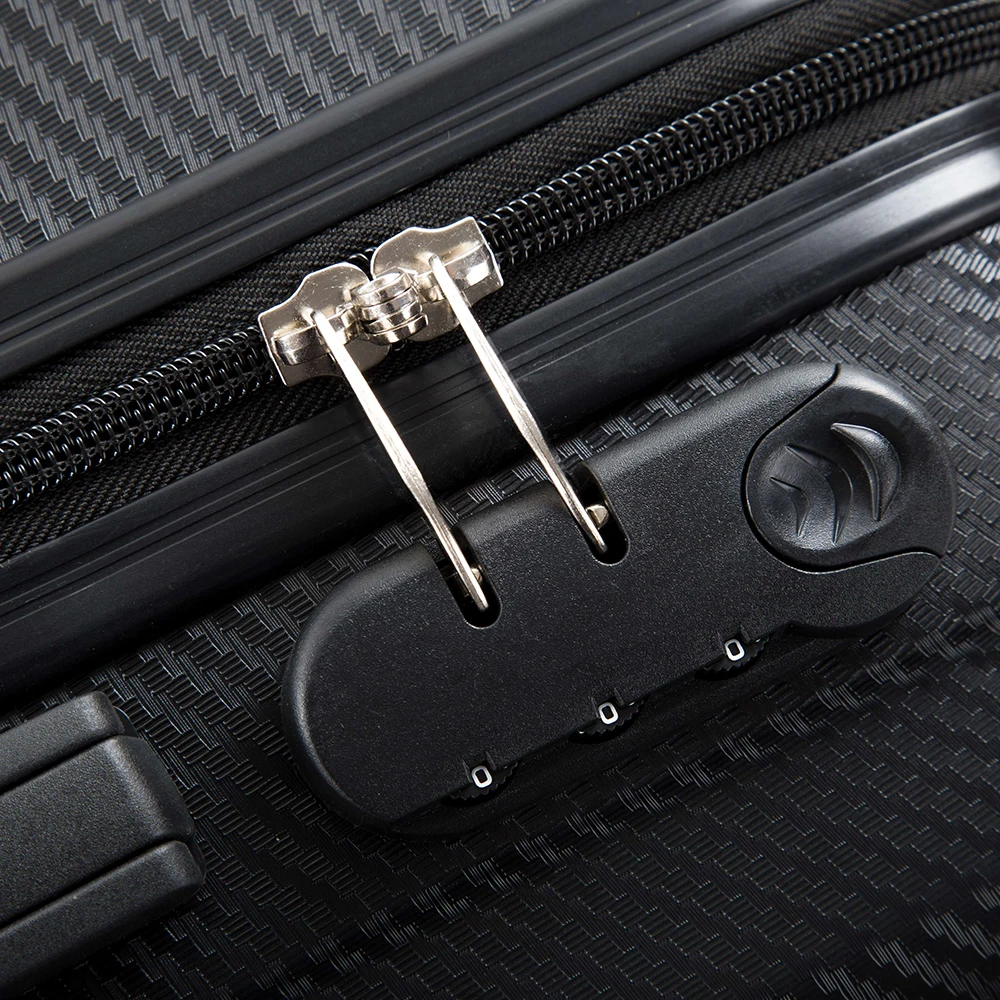 Стильные дорожные сумки из АБС-пластика, чехлы для багажа 20, 24, 28 дюймов, 3 предмета, наборы чемоданов