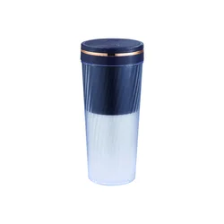 350ml multi functional  wireless usb rechargeable portable juicer cup sports plastic fast pulping cup blender