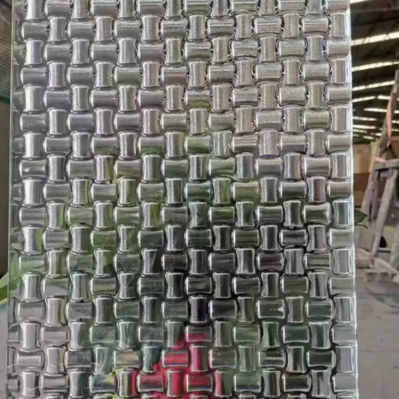 Hot melt clear glass brick crystal glass block for wall bathroom decoration