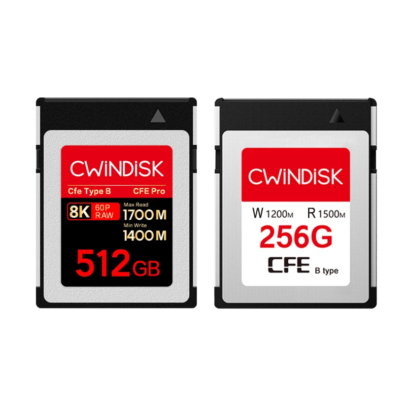 Wholesale Professional Photographic Cfexpress Type B Card High Speed CF Xqd Memory Card For Camera 4k 8K Video