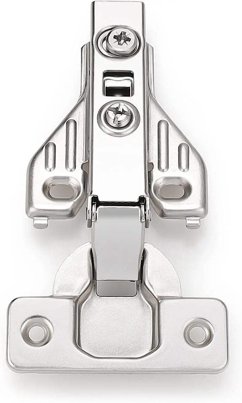 35mm Cup Hinge for Thick Side Panels, Suitable for 25mm Door Panels, Clip-On and Soft Closing Hinges for Cabinets and Furniture