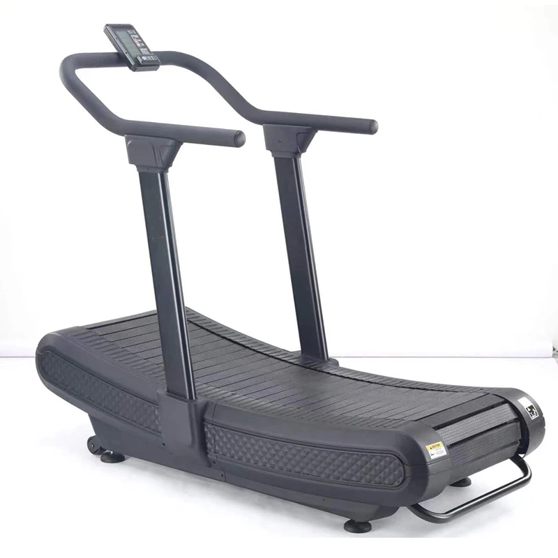 Gym Fitness Runner Manual curved treadmill for commercial and home